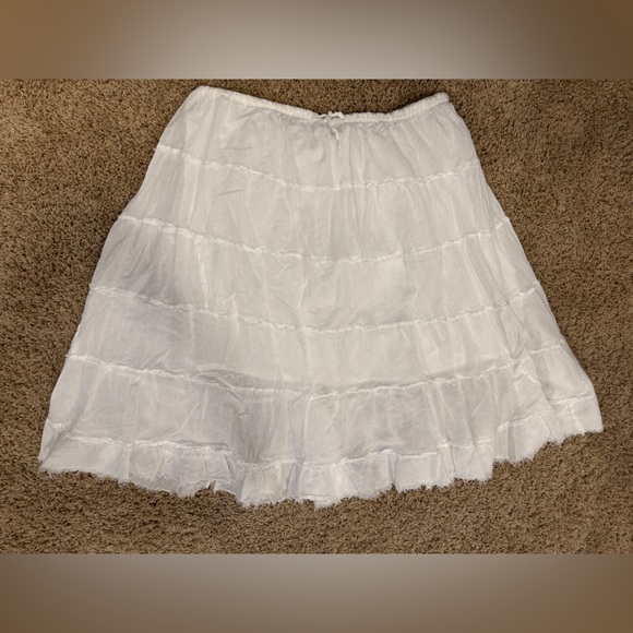 Elegant White Women's Skirt free size free size - Picture 1 of 6
